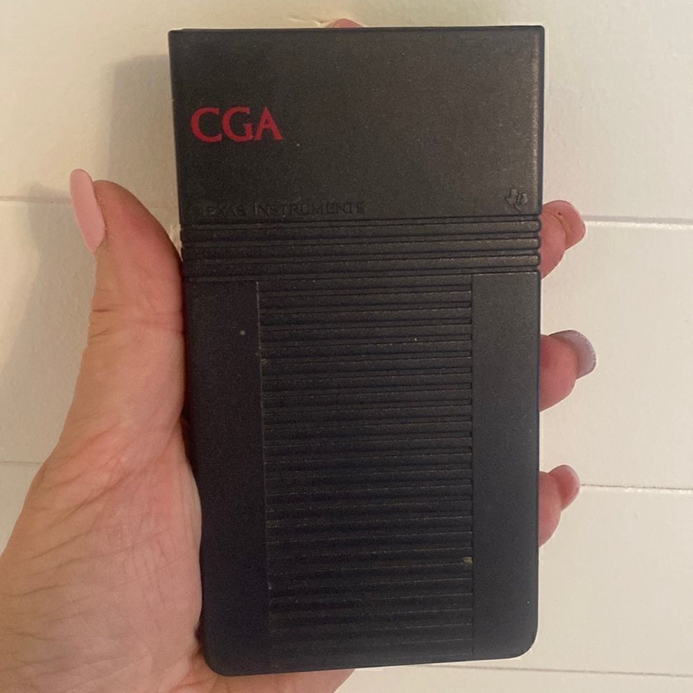 Texas instruments CGA calculator  - Picture 2 of 3